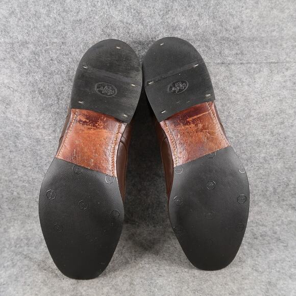 Supreme Shoes Mens 11.5 Oxfords Derby Split Toe Leather Vintage Classic AA Brown - Picture 13 of 14